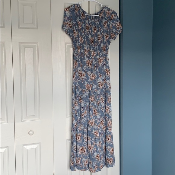 Zattcas Summer Bohemian Floral Maxi Dress - Picture 3 of 6